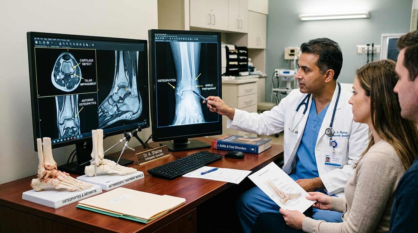 Chronic Ankle Pain, Impingement & Ankle Arthritis