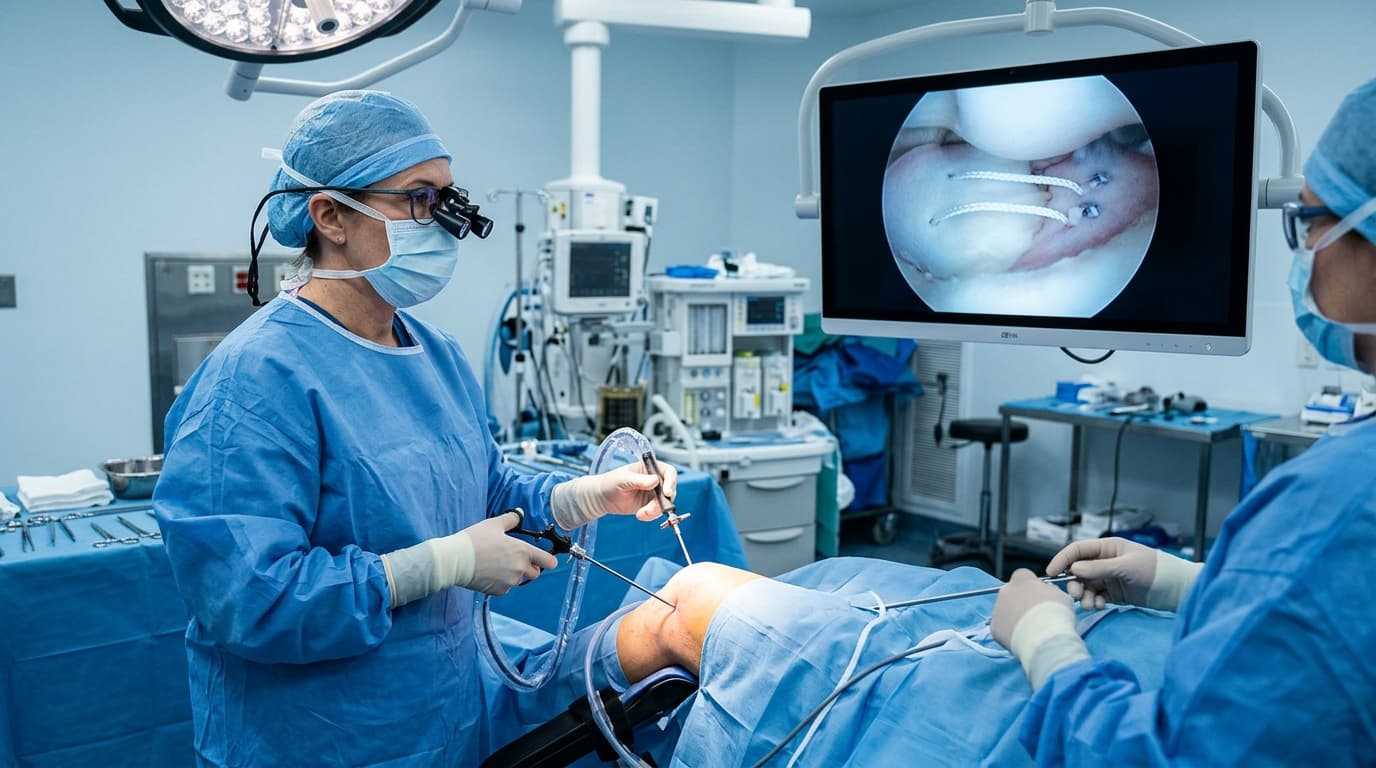 Meniscus Tear Repair & Advanced Meniscectomy